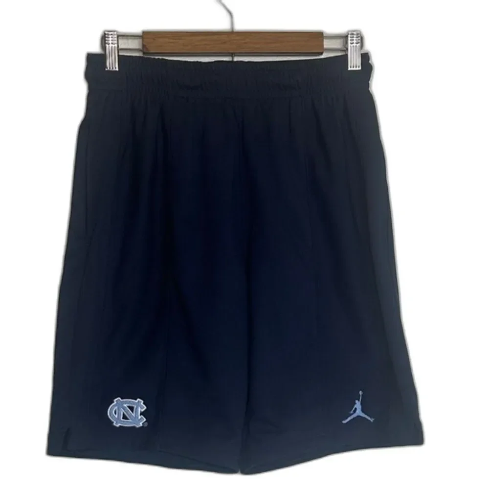 Jordan x UNC Basketball Shorts Mens Small North Carolina Basketball Active Blue